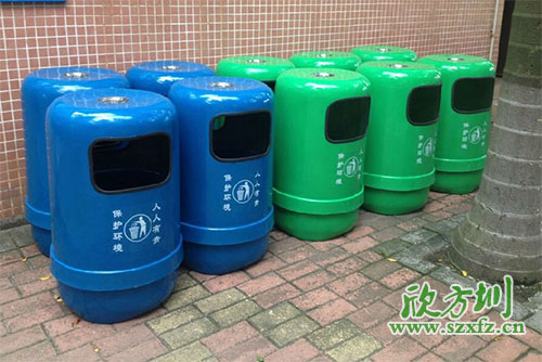 貴陽市政玻璃鋼果皮箱，來自欣方圳