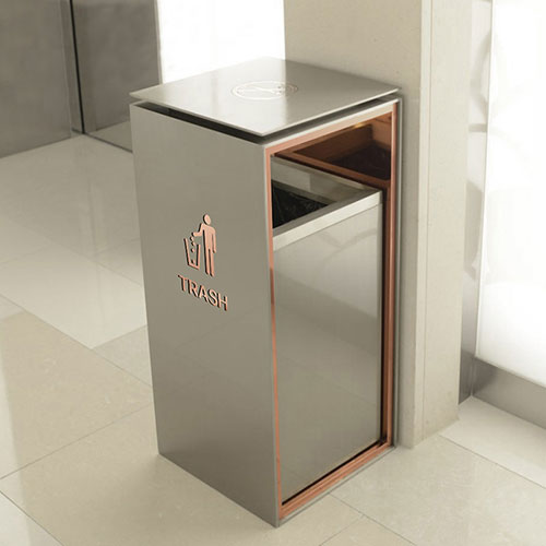 欣方圳不銹鋼垃圾箱服務(wù)湖南常德商場物業(yè)客戶