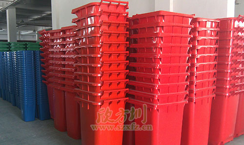 欣方圳垃圾桶廠家塑料垃圾桶的標準工藝流程