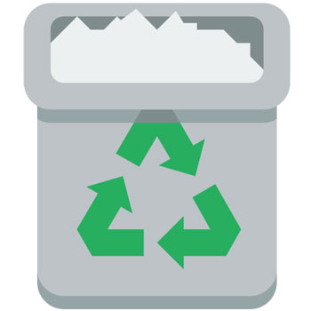 垃圾桶圖標及分類標識有哪些？